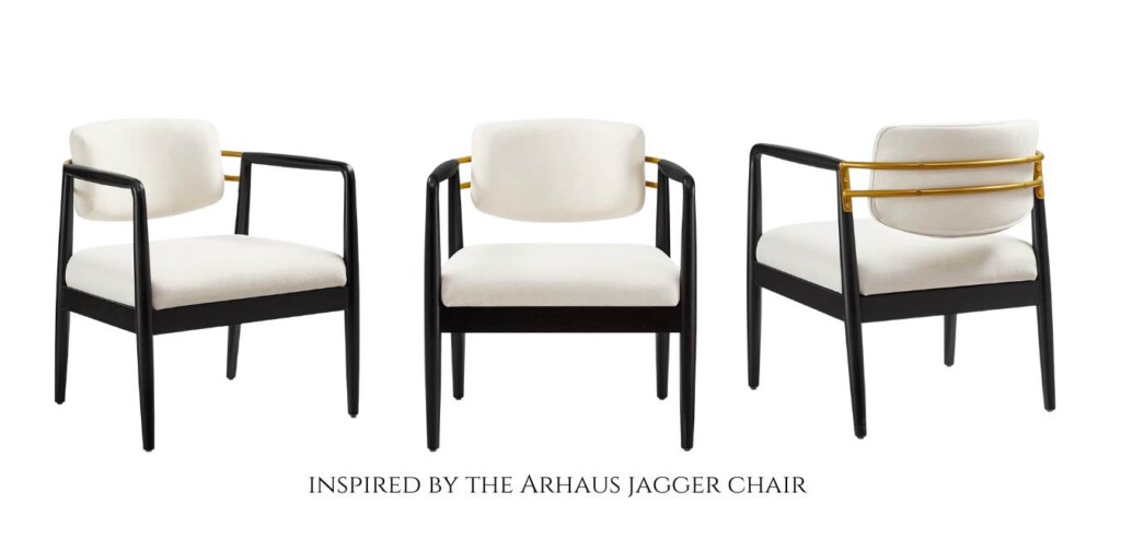 Arhaus Chair Look for Less Designer Inspired