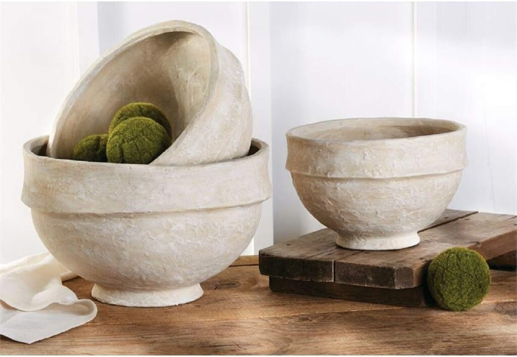 Paper Mache Bowls Set of 3 Amazon Best Seller