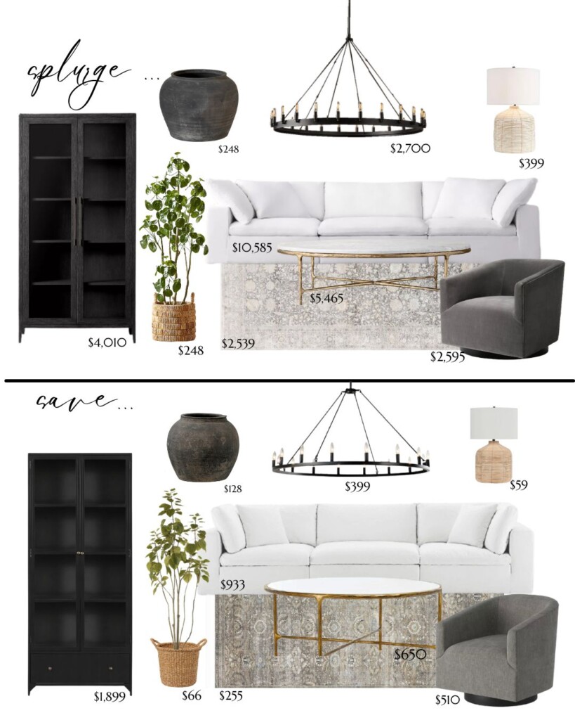 Splurge or Save - Living Room