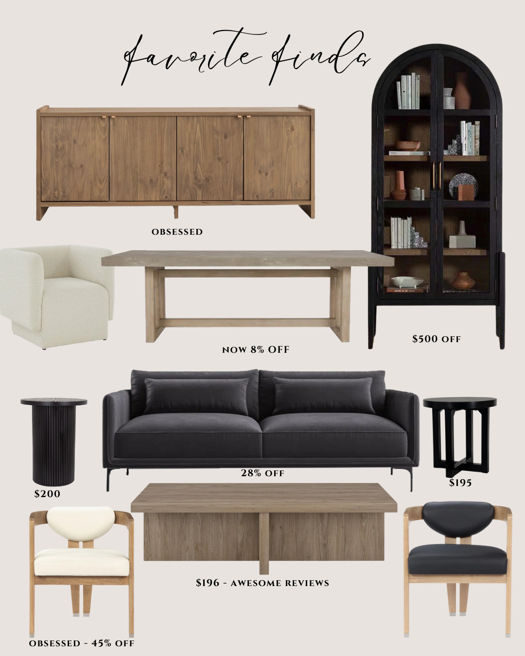 Designer Look For Less Furniture