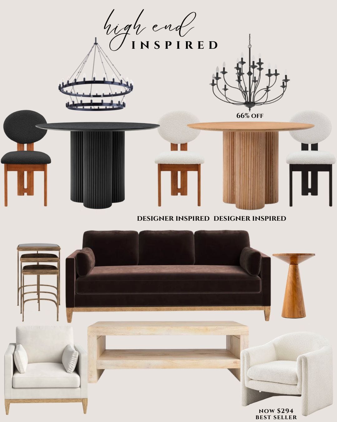 Designer Inspired Furniture