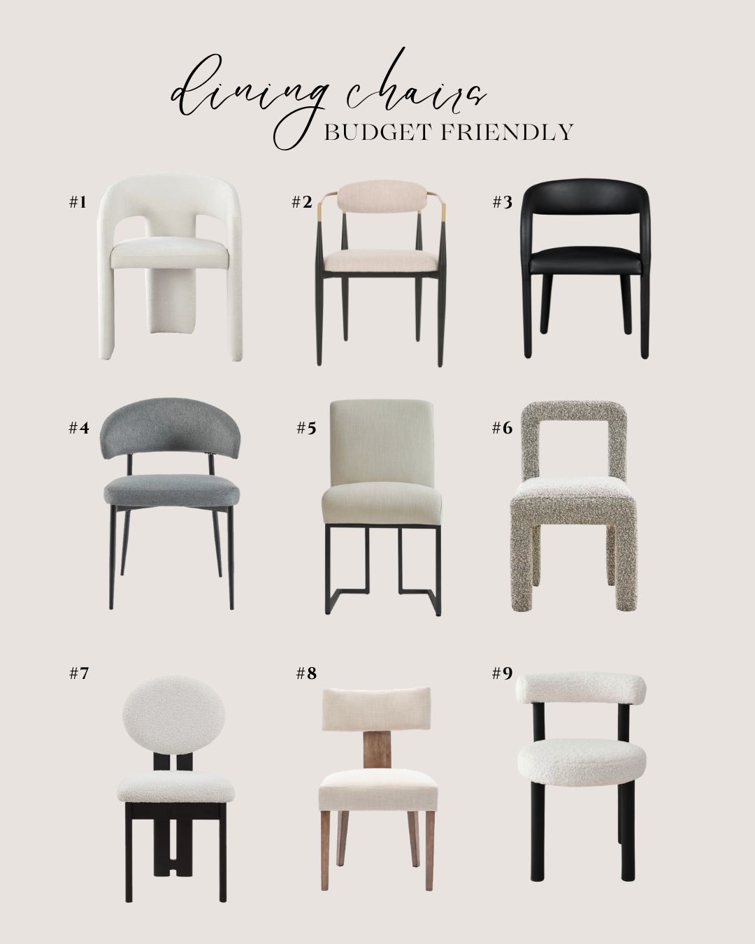 Dining Chairs